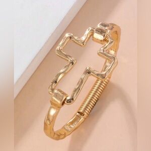 Gold Cross bracelet